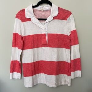 Striped rugby shirt